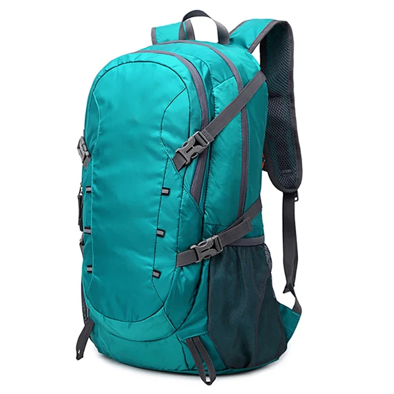 40L Outdoor Foldable Backpack Ultralight Waterproof Soft Camping Shoulder Pack Climbing Travel Mountaineering Hiking Cycling Bag