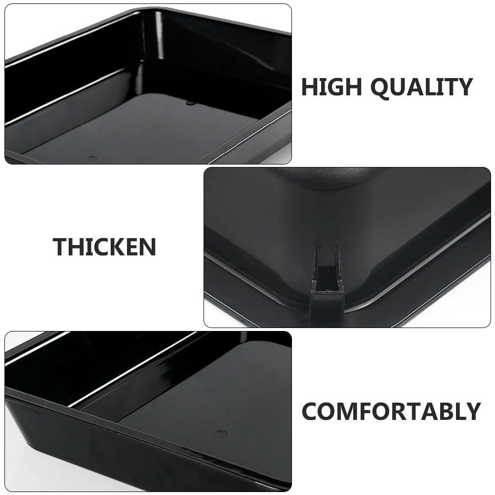

Thickened Pork Tray Meat Storage Container Anti-Slip Fresh-Keeping Kitchenware Plastic Box for Supermarket Beef