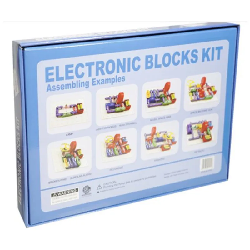 Electronic Blocks Kit, Stimulate Creativity STEM Education, Boy Girl Learn Circuit Knowledge Toys, Multi Functional Diversified