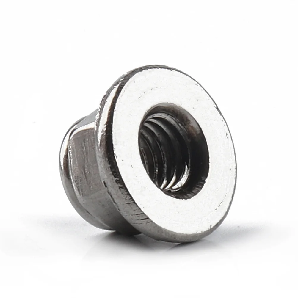

25Pcs Stainless Steel Hex Nut Self-Locking Serrated Anti-Vibration Widely Used in Auto Machinery Shipbuilding