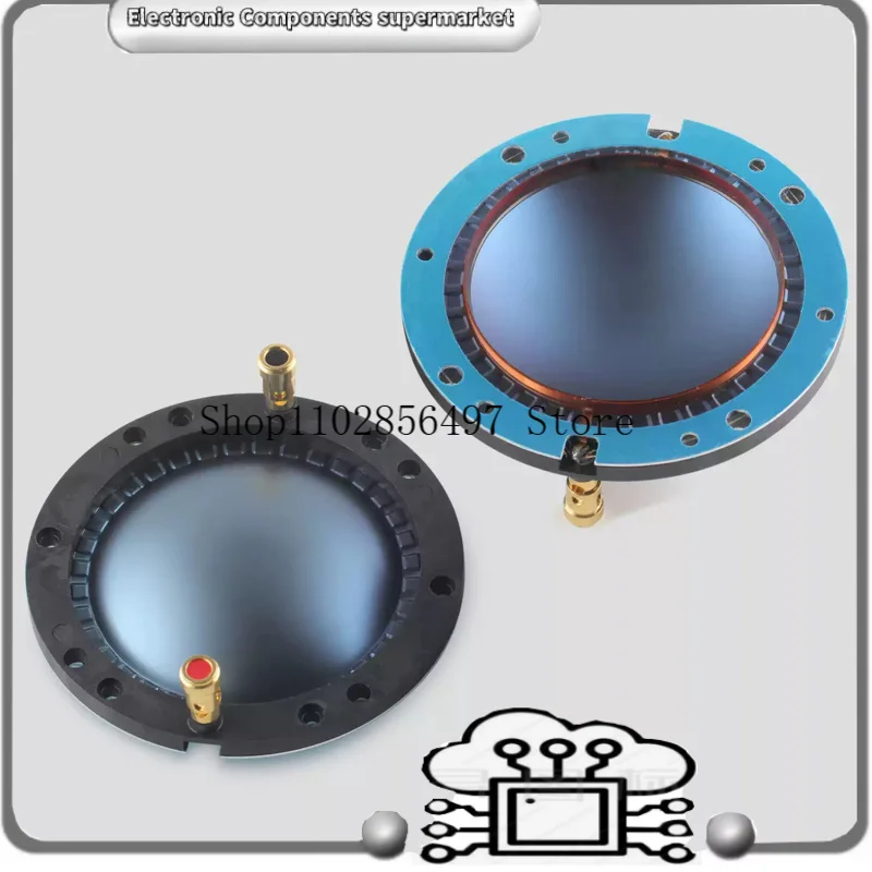 

2 шт. высококачественных диафрагм для динамиков EV Electro Voice 84234XX DH5 DH6 DH7 N/DYM5 ND6, 8 Ом, из чистой алюминиевой проволоки