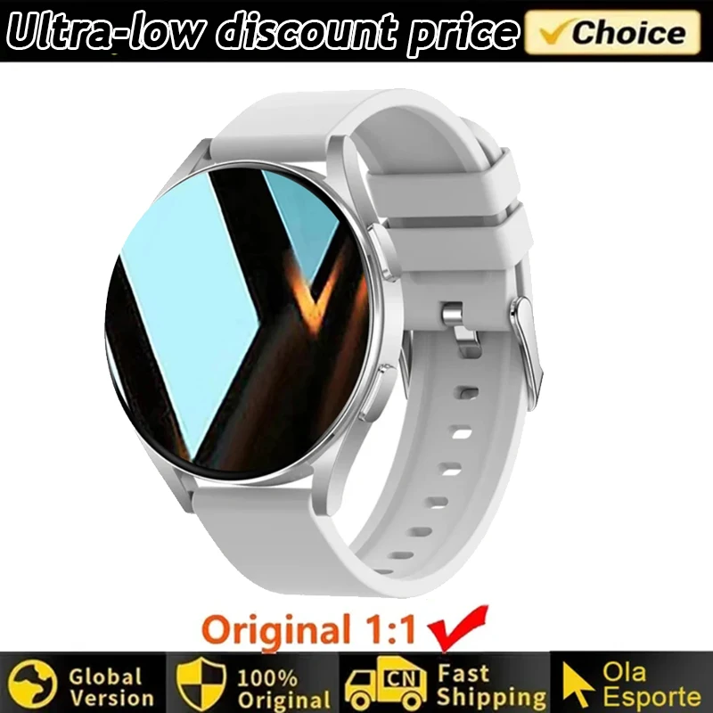Smartwatch Dameshorloge 6 Gezondheidsbewaking Horloge Waterdicht Spraakassistent Bluetooth-oproep Smart Watch 2026 Nieuw sporthorloge
