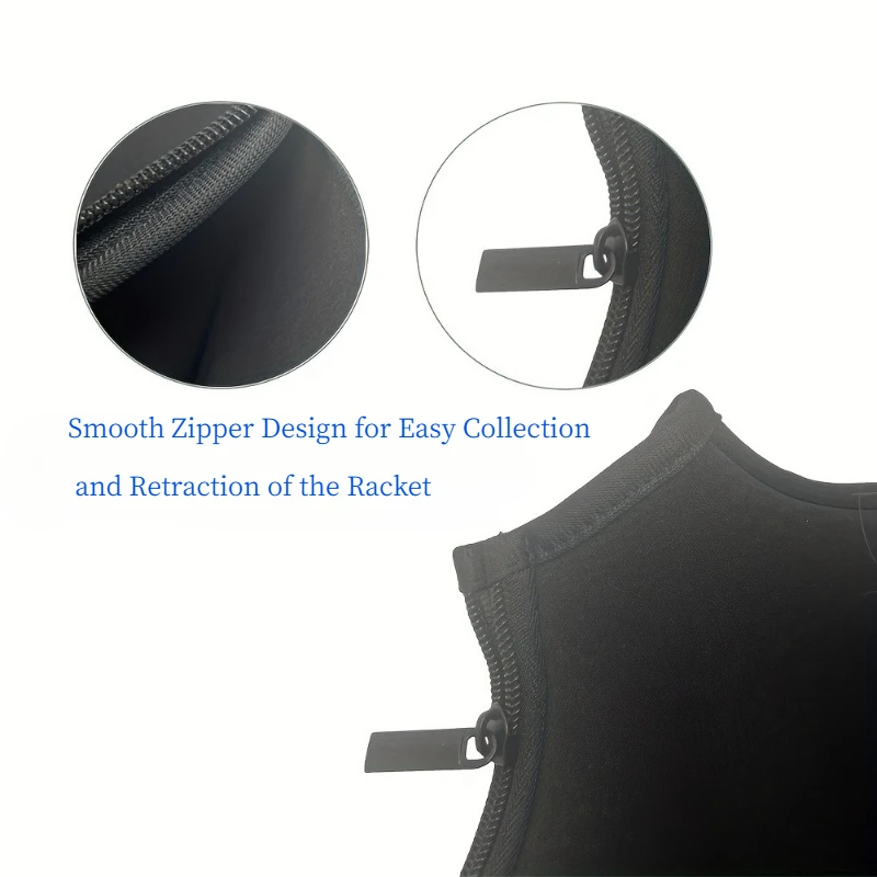 2 قطعة/المجموعة أغطية مجداف كرة البيسبول السوداء | حماية متينة للمجاذيف - ملحق مثالي للمعدات الرياضية #5