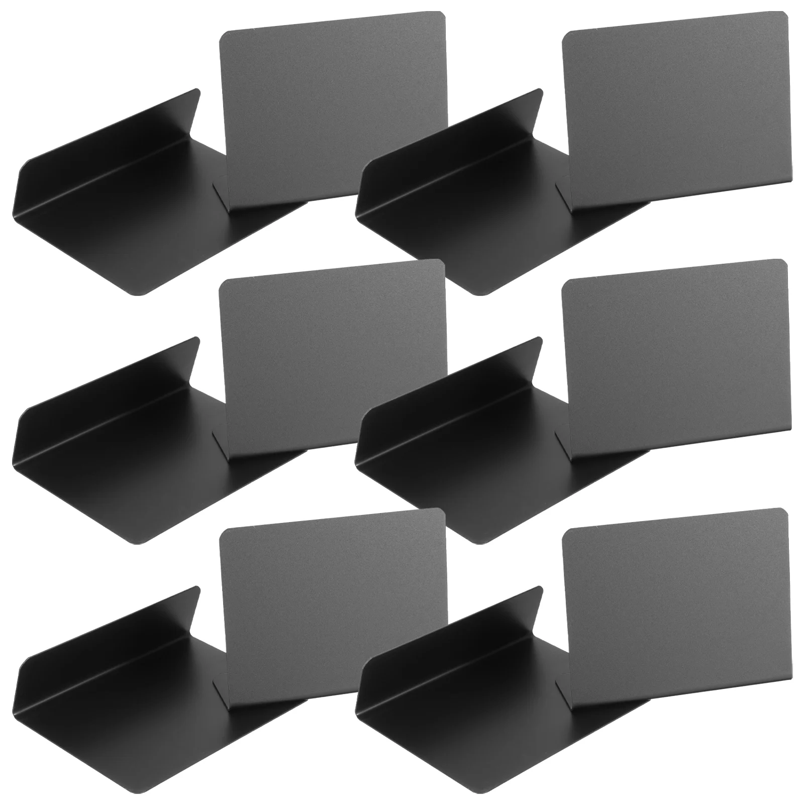 

12 Pcs Bookends Signs Mini Chalkboards Set Message Price Tabletop Memo Black Kitchen Notes Office