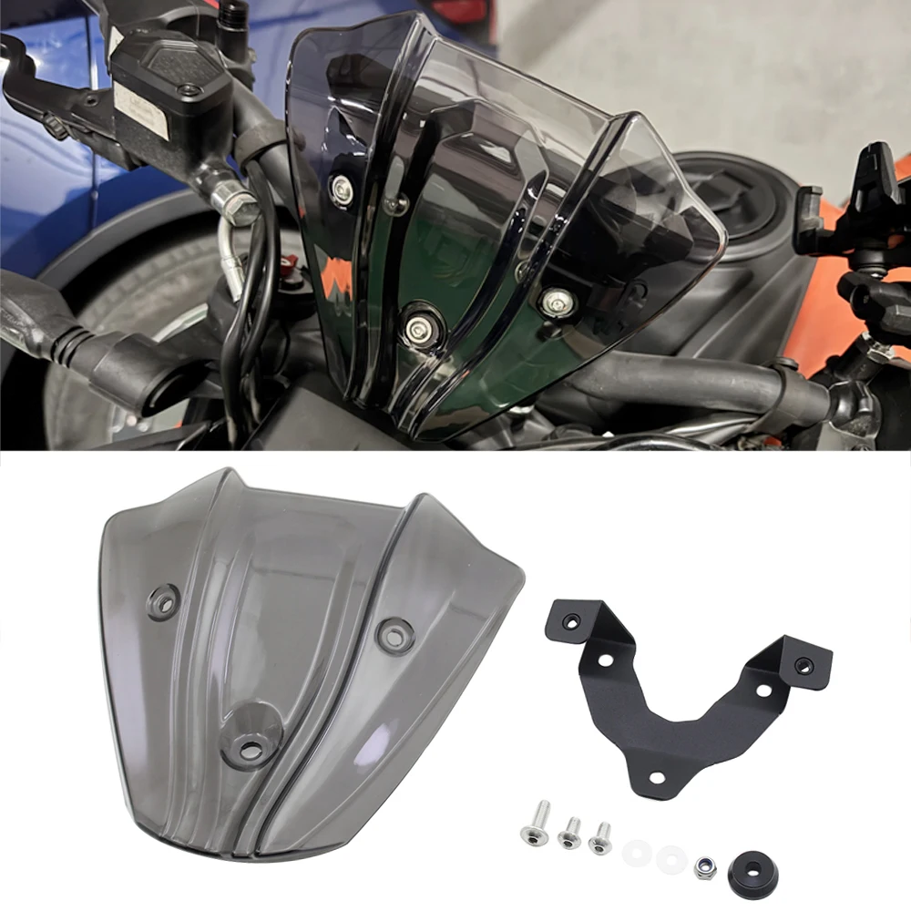 

For 1290 Super Duke R RR 1290R 390 Duke 390 Duke Motorcycle Accessories Sports Touring WindScreen Windshield Visor Deflector