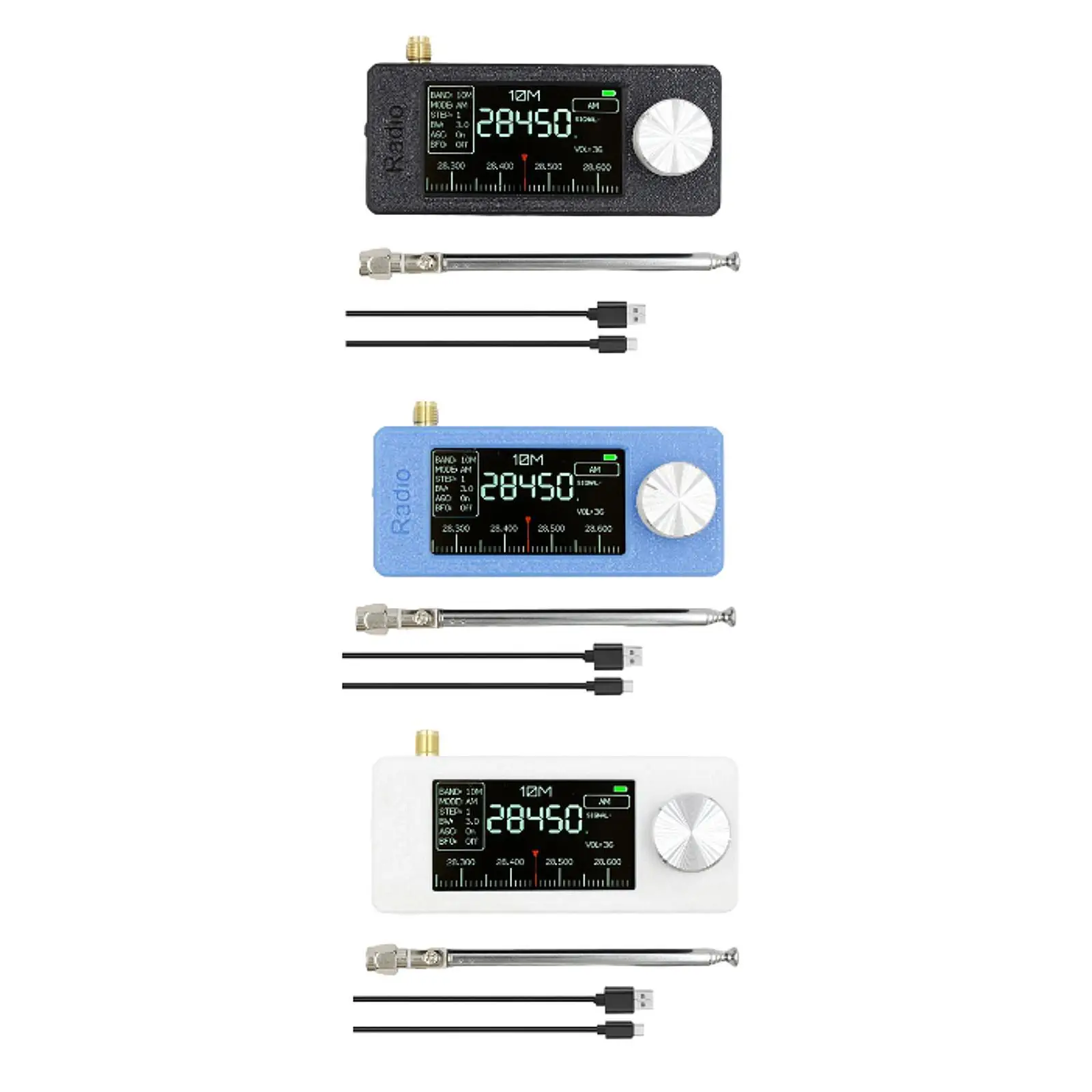 Pocket Radio Lock Screen Lightweight Small Music Player Handheld AM/FM Music Player for Walking Cycling Camping Office Hiking