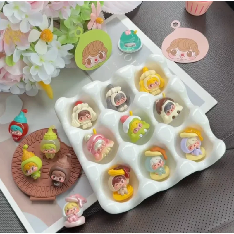 52toys Poukapouka Blind Box Cute Collectible Figure Trendy Toy Desktop Ornament Creative Birthday Gift Collection Decoration