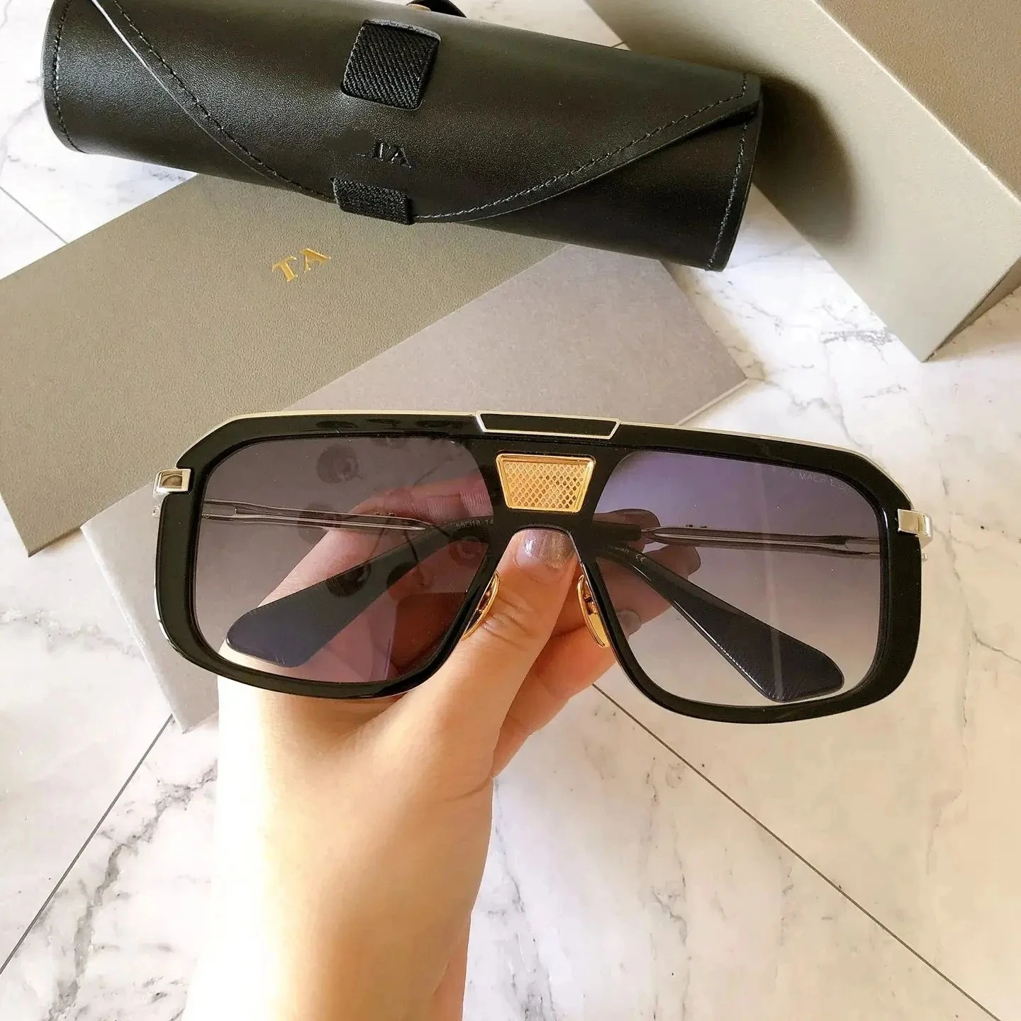 

Original Factory For DIYTA DT MACH EIGHT With Brand Box Stylish Casual UV400 Polarized Top Quality Business Men Women Sunglasses