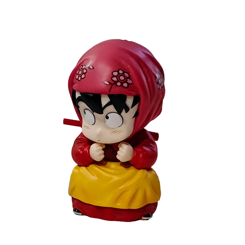 Figurine Goku Dragon Ball en PVC pour Femme, Jouet de Bureau, Ornement, Cadeau pour Enfant