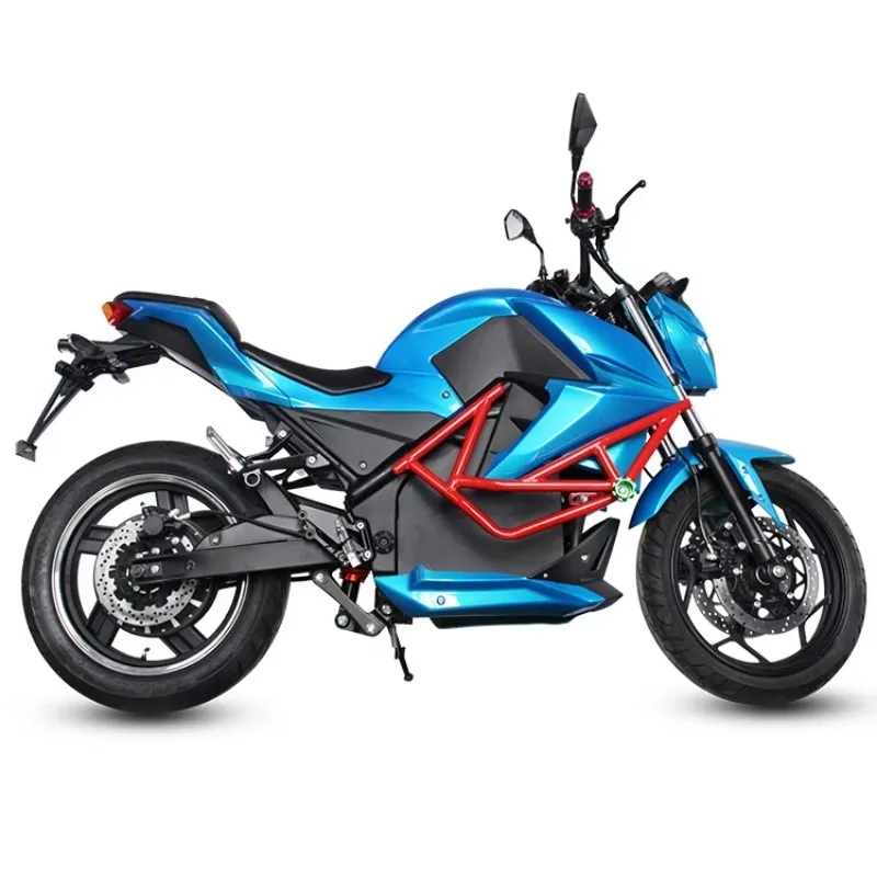 Luyuan New Maximum: High-Power Electric Sport Bike. A Highway Legal E-Motorcycle Featuring a Hydraulic Brake System