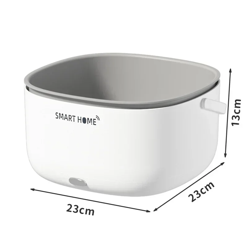 4L Electric Vegetable And Fruit Washing Machine Food Ultrasonic Washing Bucket Large Capacity Food Grains Purifie Home-appliance