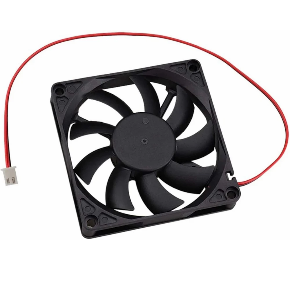 80x80x15mm 2Pin DC 12V 24V Brushless Cooling Fan 8015 for Cooling PC Computer Case CPU Radiator Cooler Fan