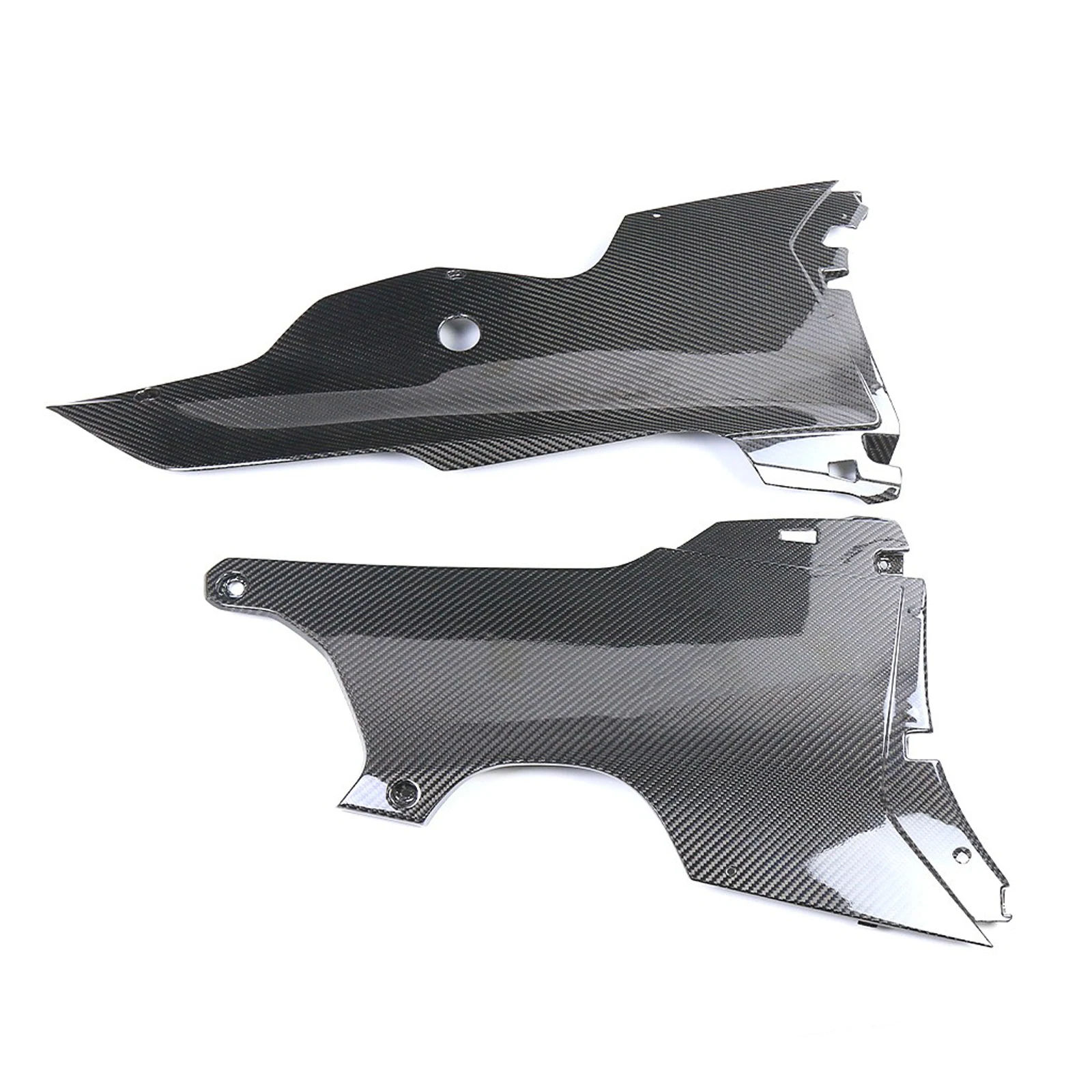 

Carbon Fiber Motorcycle Belly Pan Cowling Lower Side Fairings For Kawasaki Ninja ZX10R 2021 2022 2023