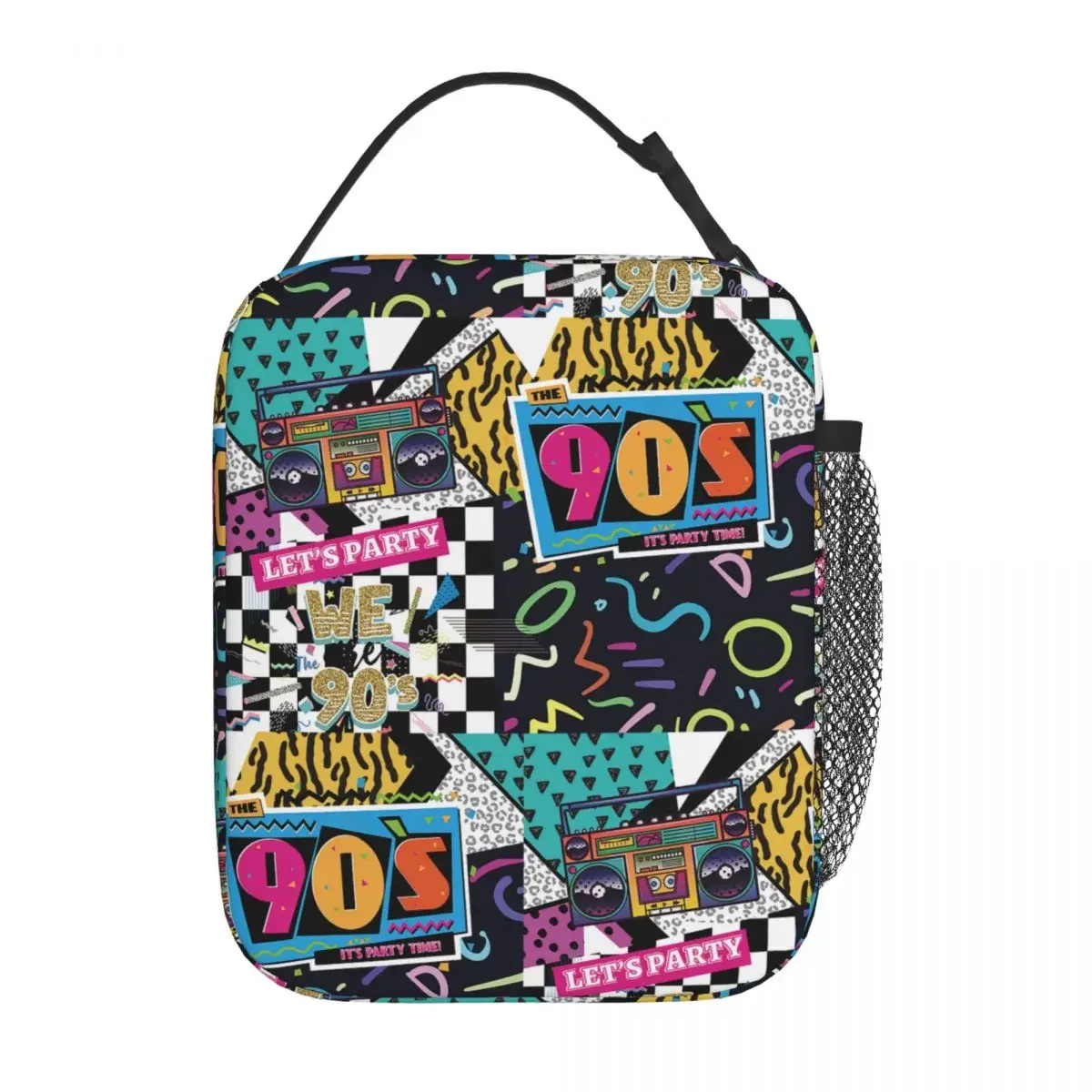 

90s Hip Hop Outfits Style Merch Insulated Lunch Bag 90s Vintage Food Box New Arrival Cooler Thermal Bento Box