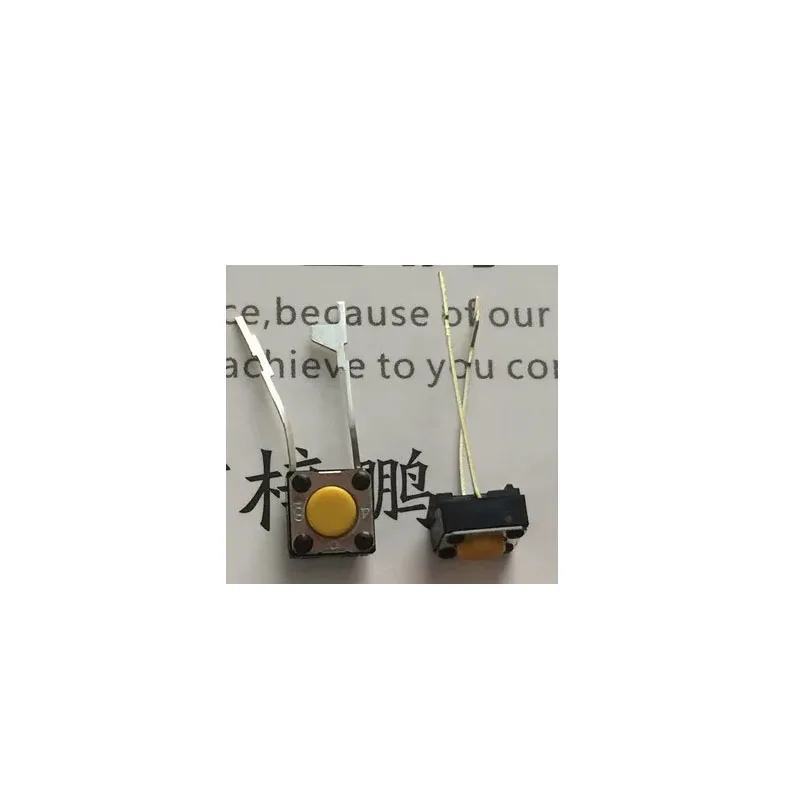 

3pcs/lots Imported Japan B3F-6002 Tactile Switch 6*6*4.3 Direct Inserted 2-pin Reset Button Microswitch