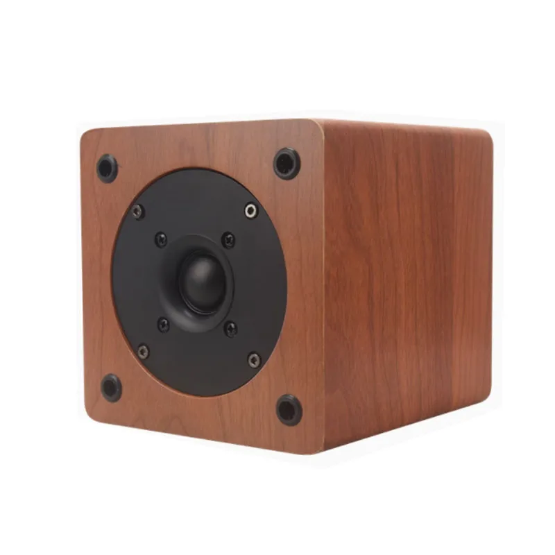 

Silk Film Woodiness Loudspeaker HIFI Sound Box 4 Inch Passive Tweeter Speaker 8 Ohm External Treble Speakers 25 Core