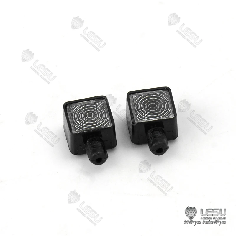 A Pair of LESU Cab Led Spot Light Car Accessories for 1/14 RC Tractor Truck Tamiyay Remote Control Toys Car Dumper Model TH02578