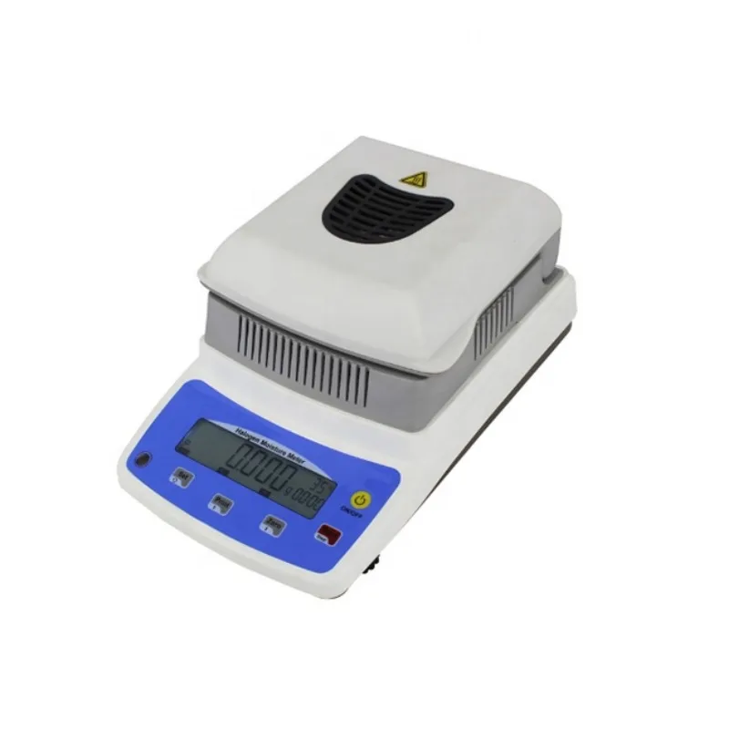 LAB Grain Plastic Halogen Moisture Analyzer Colourful Display Tester Rapid  Meter Halogen Lamp Moisture Analyzer,  Balance