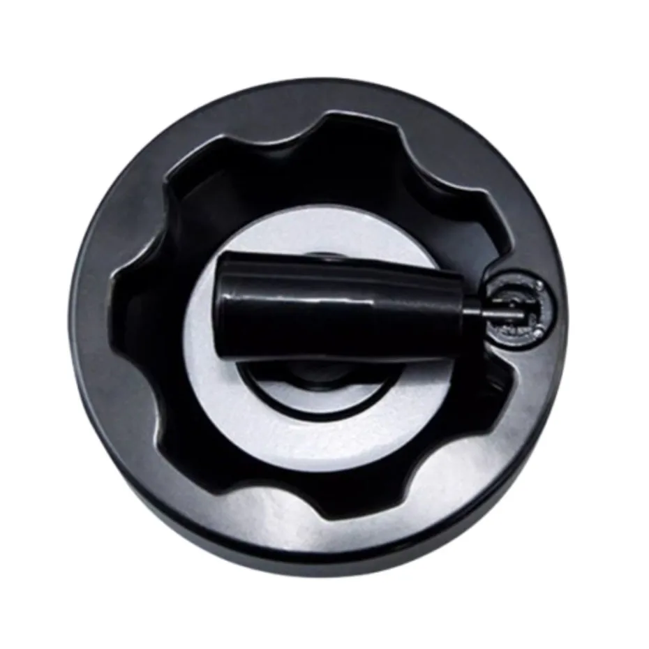 عجلة عقارب مموجة من الخشب المطاطي/عجلة يدوية كاملة العرض مع مقبض قابل للطي عجلة عقارب قابلة للطي 100/125/160/200 #6