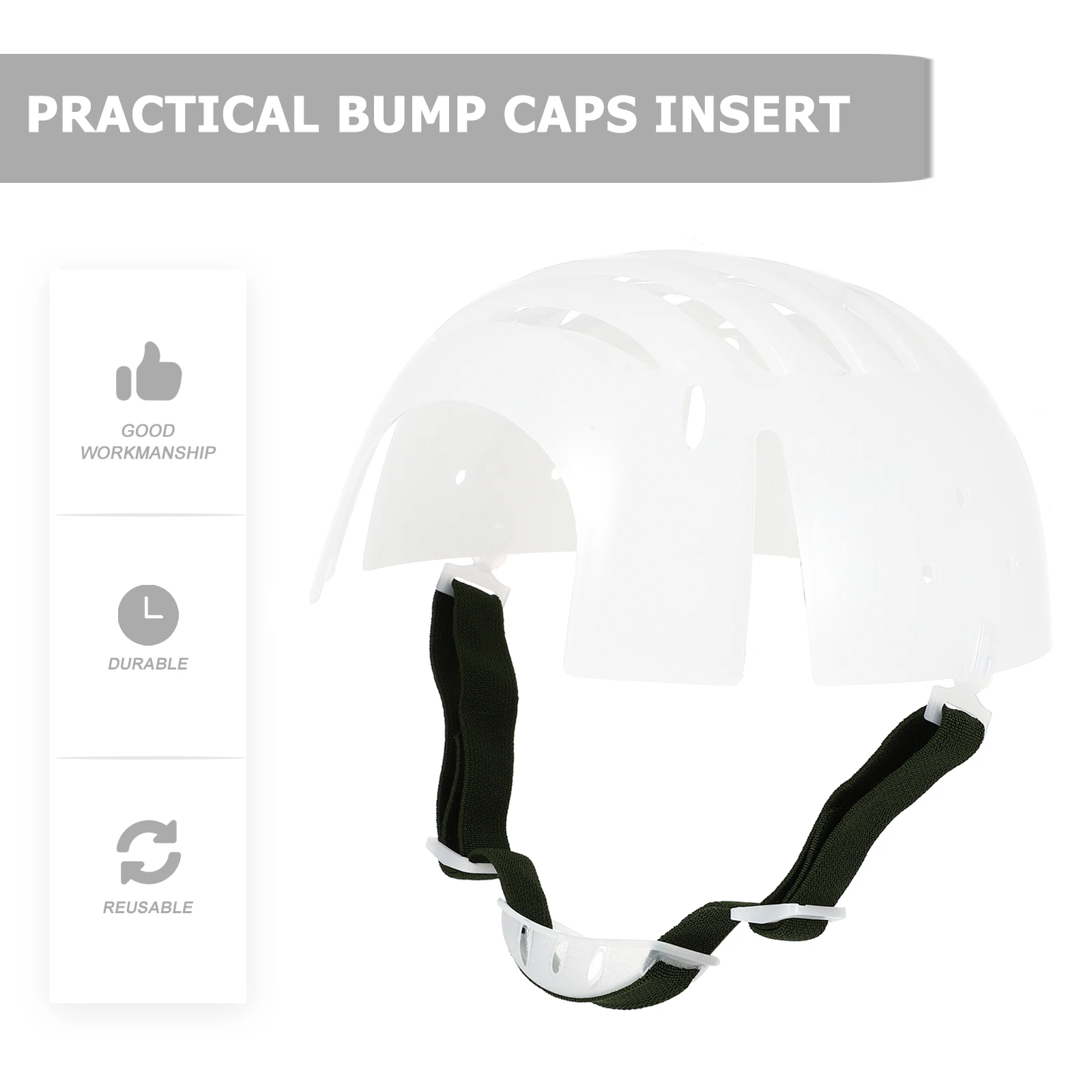 Anti Collision Safety Bump Cap Insert Lightweight Protective Head Hat Accessory Breathable Easy