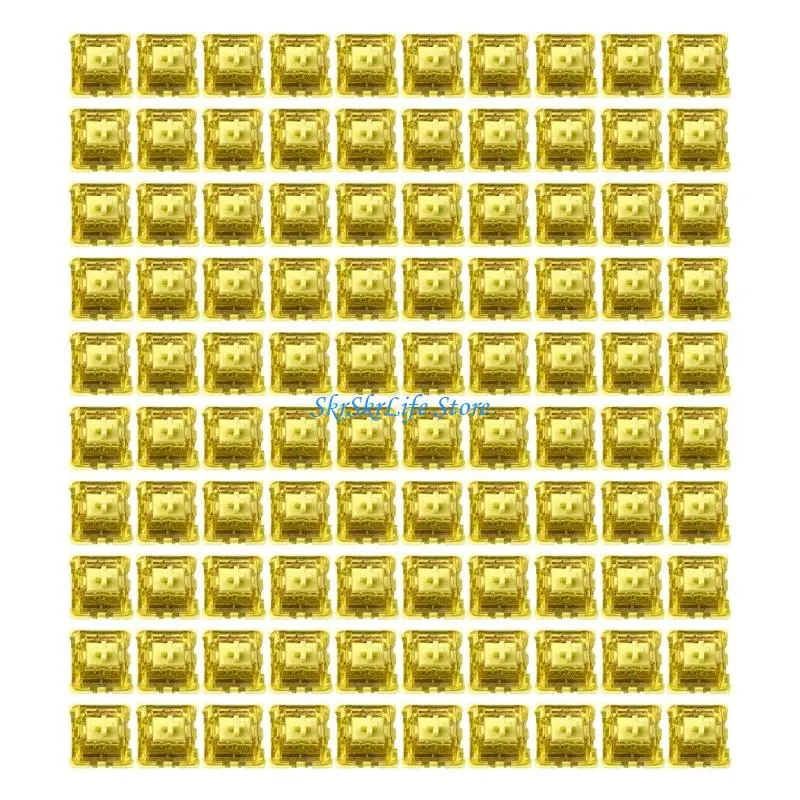 E65E 10/30/50/100Pcs Keyboard Switches Keyboard Clicking Replacement Hot Swapping