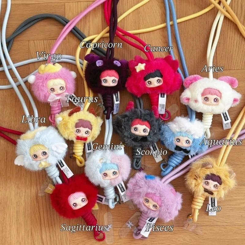 

Новая оригинальная серия Maymei Constellation Story, слепая коробка-сюрприз, плюшевый ремешок для мобильного телефона, декоративные украшения, коллекционные куклы