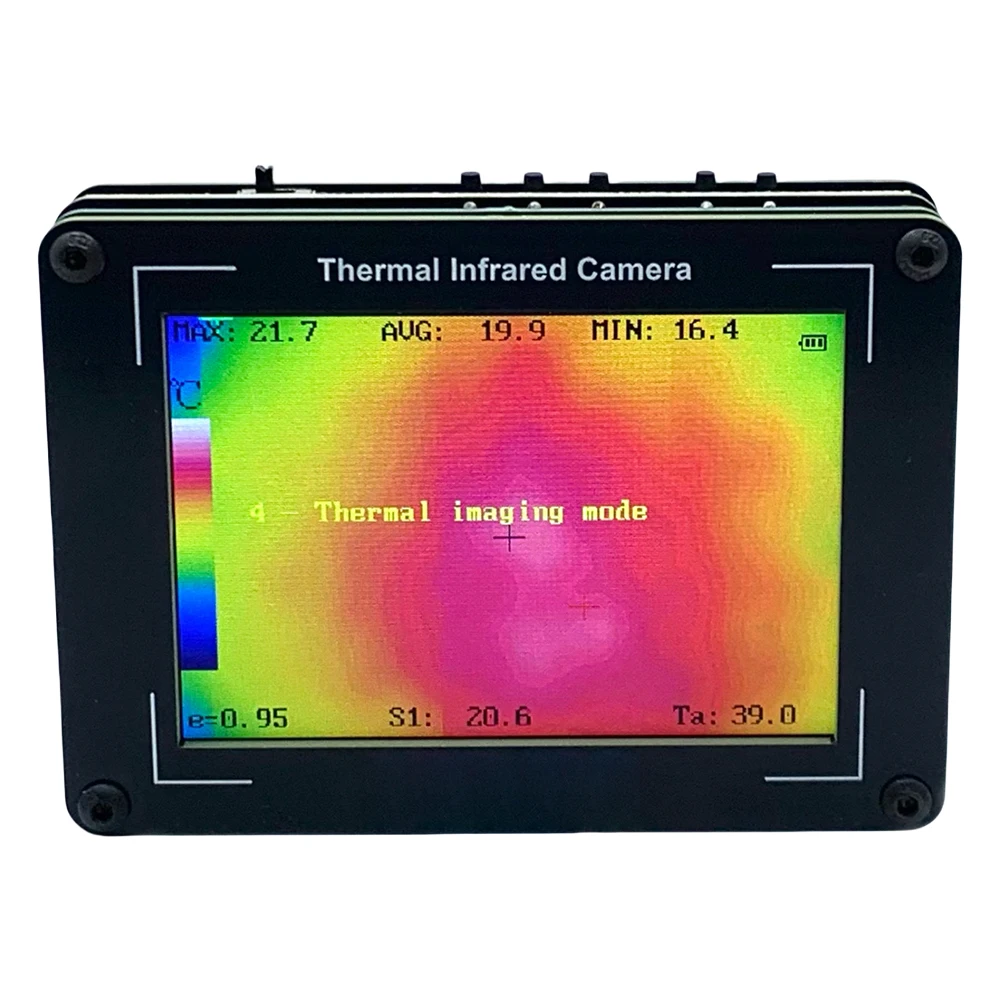 

3.5 Inch Thermal Infrared Camera -40-450℃ 32x24 Pixel Thermal Imaging Camera for Inspection Electrical/Mechanical Building