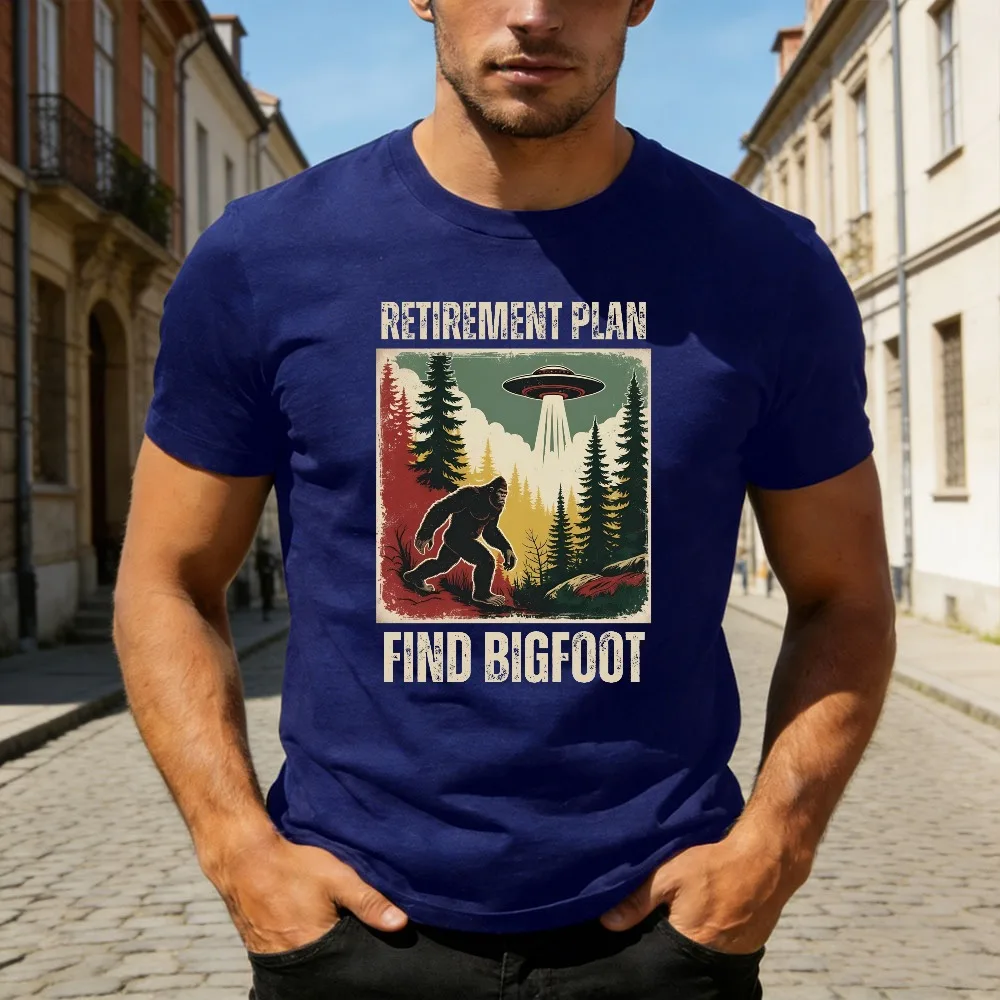 

Bigfoot Shirt Bigfoot Retirement Plan Funny Sasquatch Tee Retirement Clothes Gift for Outdoor Lovers Camping Apparel