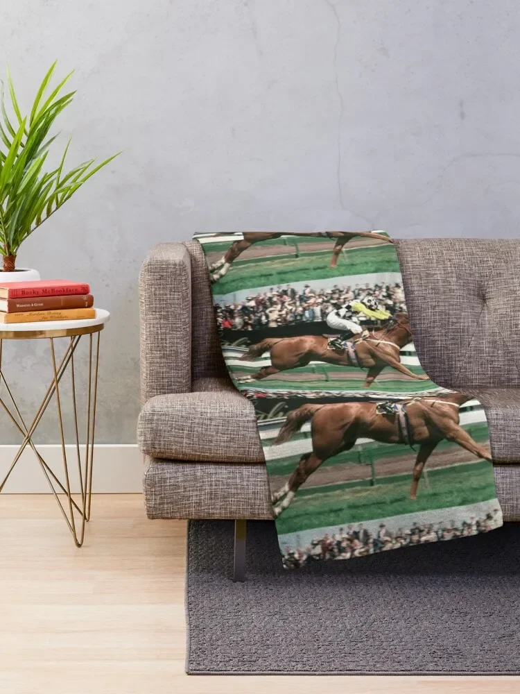 Saintly winning 1996 Melbourne Cup Throw Blanket Stuffeds Luxury Throw Fashion Sofas Thermals For Travel Blankets