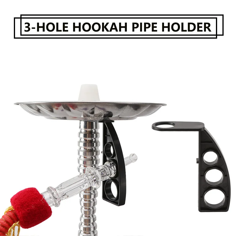 5Pc Portable Fittings Tube Sleeve Spot Portable Hookah Pipe Placement Rack Tube Buckle Bracket Tube Holder Shisha Accessories