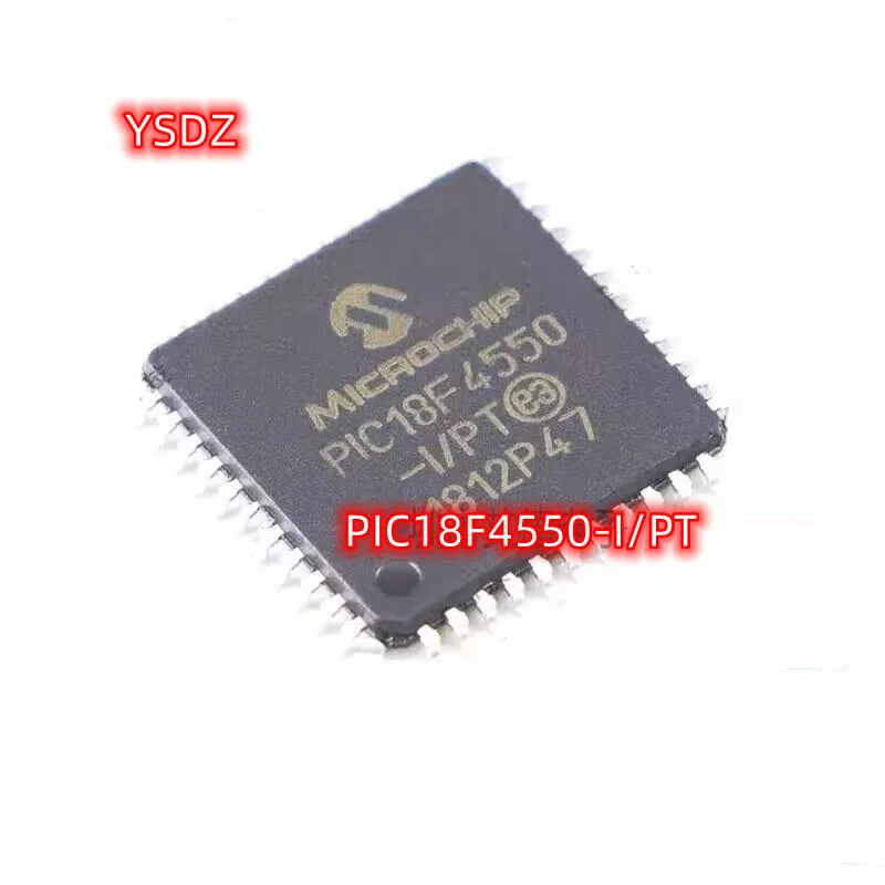 10PCS/LOT New Original PIC18F4550-I/PT P18F4550 QFP44 MCU Chipset