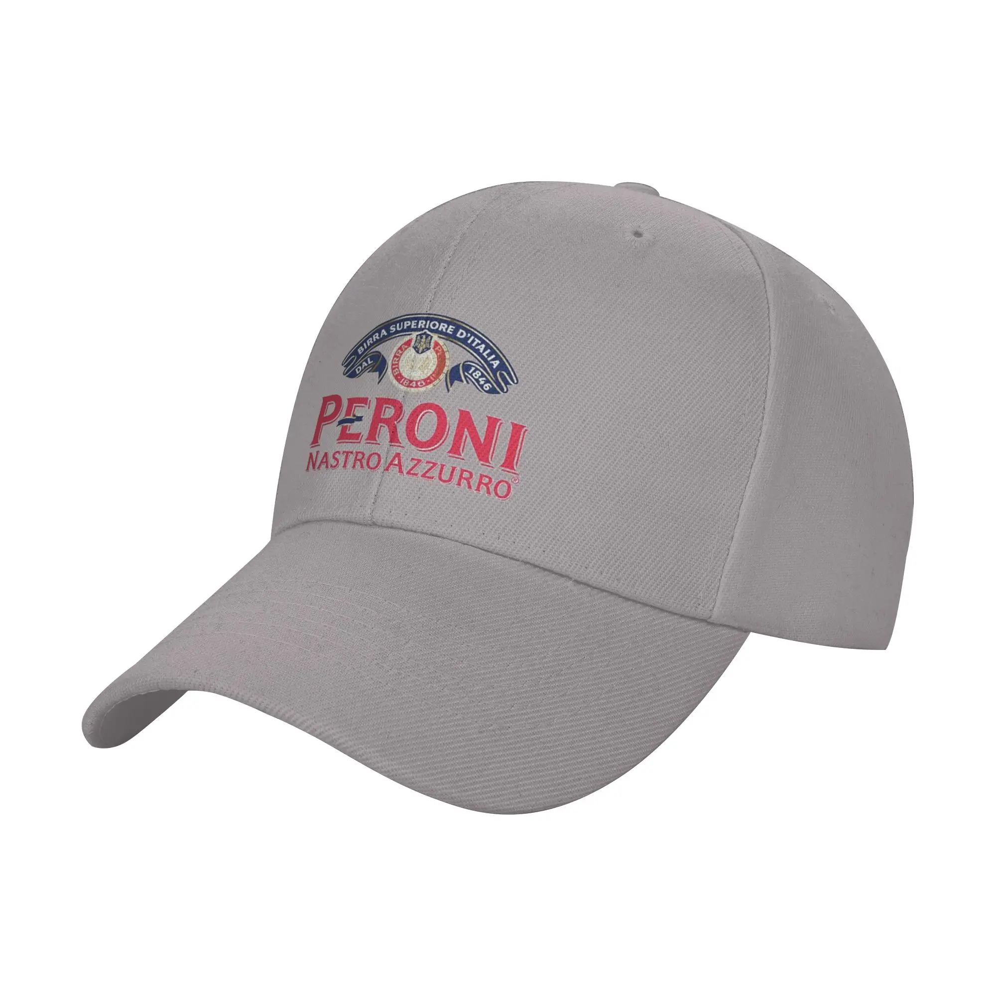 Hot Sale Peroni Nastro Azzurro Classic Logo Baseball Cap  Washable Caps For Women  Camping Picnic Caps For Women