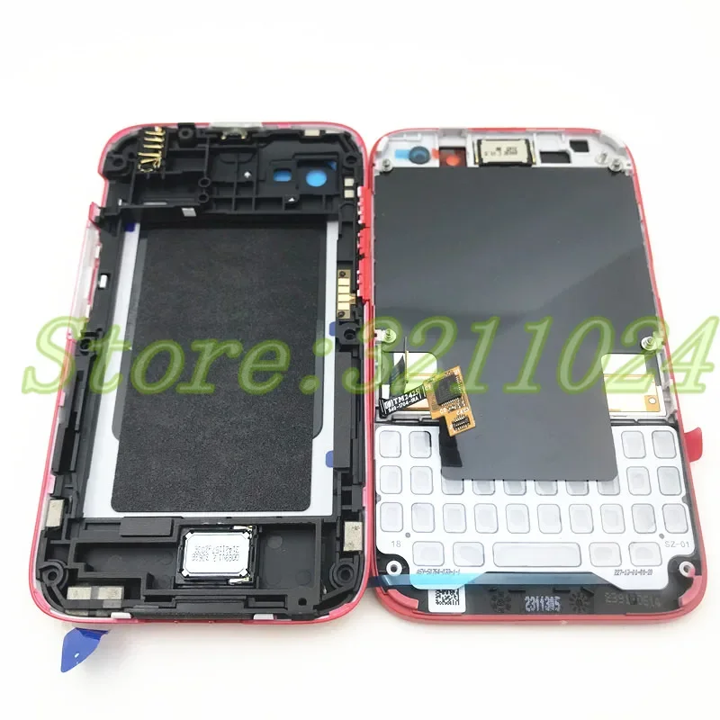 Full Housing New For BlackBerry Q5 New LCD Display Touch Screen Digitizer+Bezel Frame+Keyboard+Battery Door Cover