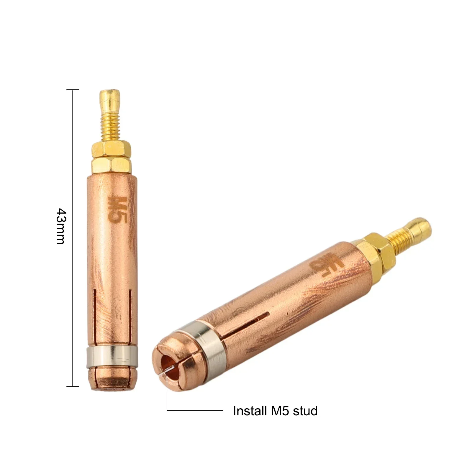 Mandrino a pinza M3-M8 per scarico condensatore CD Stud Saldatura Torcia Stud Saldatrice Torcia Saldatore Consumabili Mandrini Adattatore