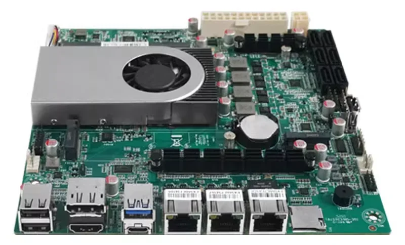 BKHD 2025 N150 NAS 미니-ITX 마더보드 쿼드 코어 2*I226 1*10G 이더넷 포트 2*M.2 6*SATA DDR5 16G NAS 서버 마더보드 썸네일 5