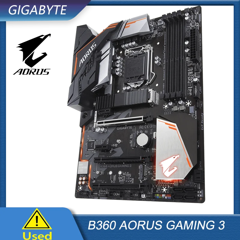 

Gigabyte B360 AORUS GAMING 3 LGA 1151 DDR4 64G HDMI DVI Desktop PC Motherboard