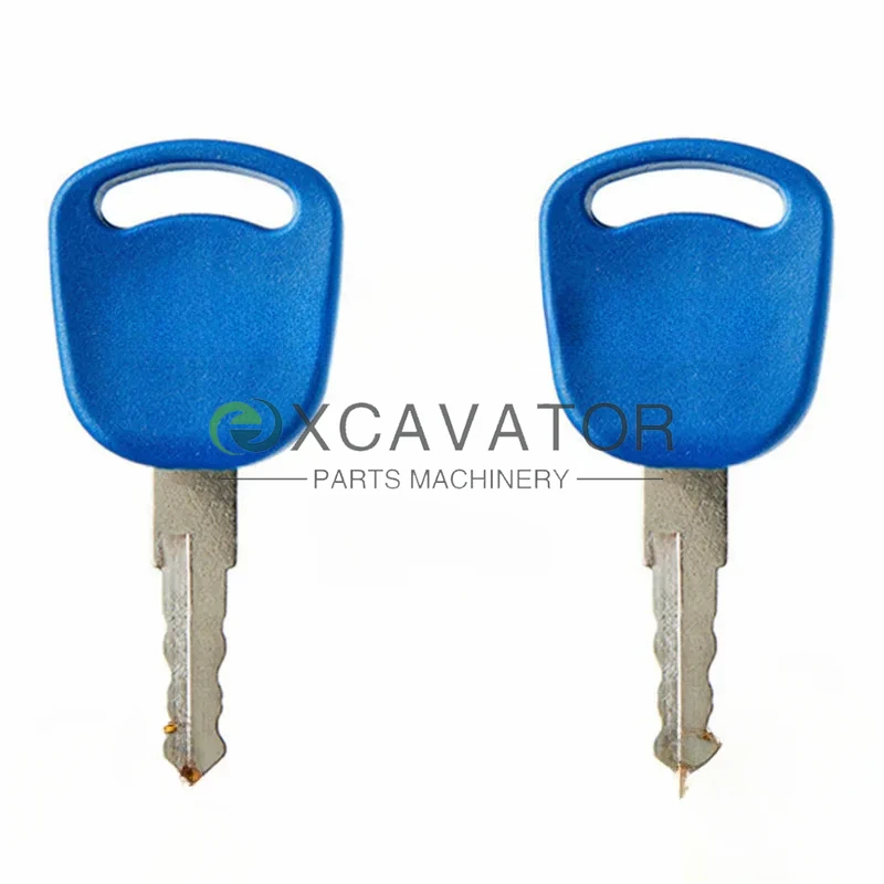

2 Pieces 14601 Key For New Holland Excavator Grader Dozer Heavy Equipment