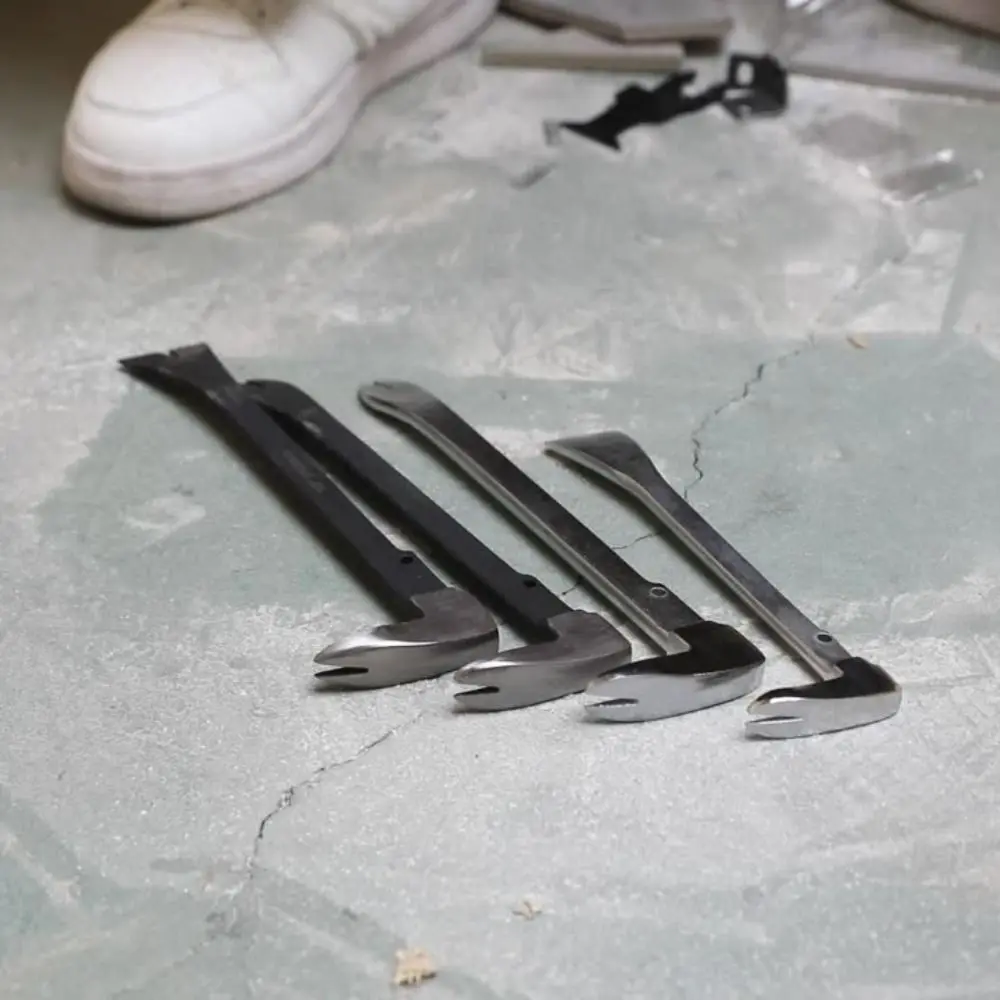 Efficient 10" 8" Nail Puller Pry Bar Antirust Nail Extractor Carbon Steel High Hardness Remover Tool Home