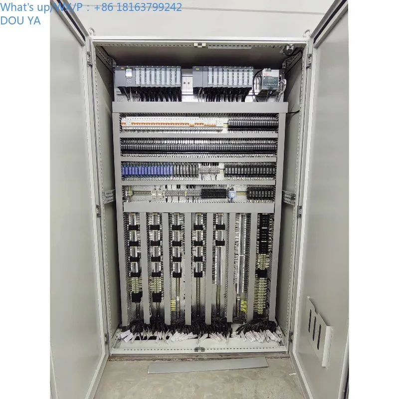 

Cust om 240V 200A Automatic Circuit Industrial Process Control PLC Breaker Switch Power Distribution Equipment Control Panel Box