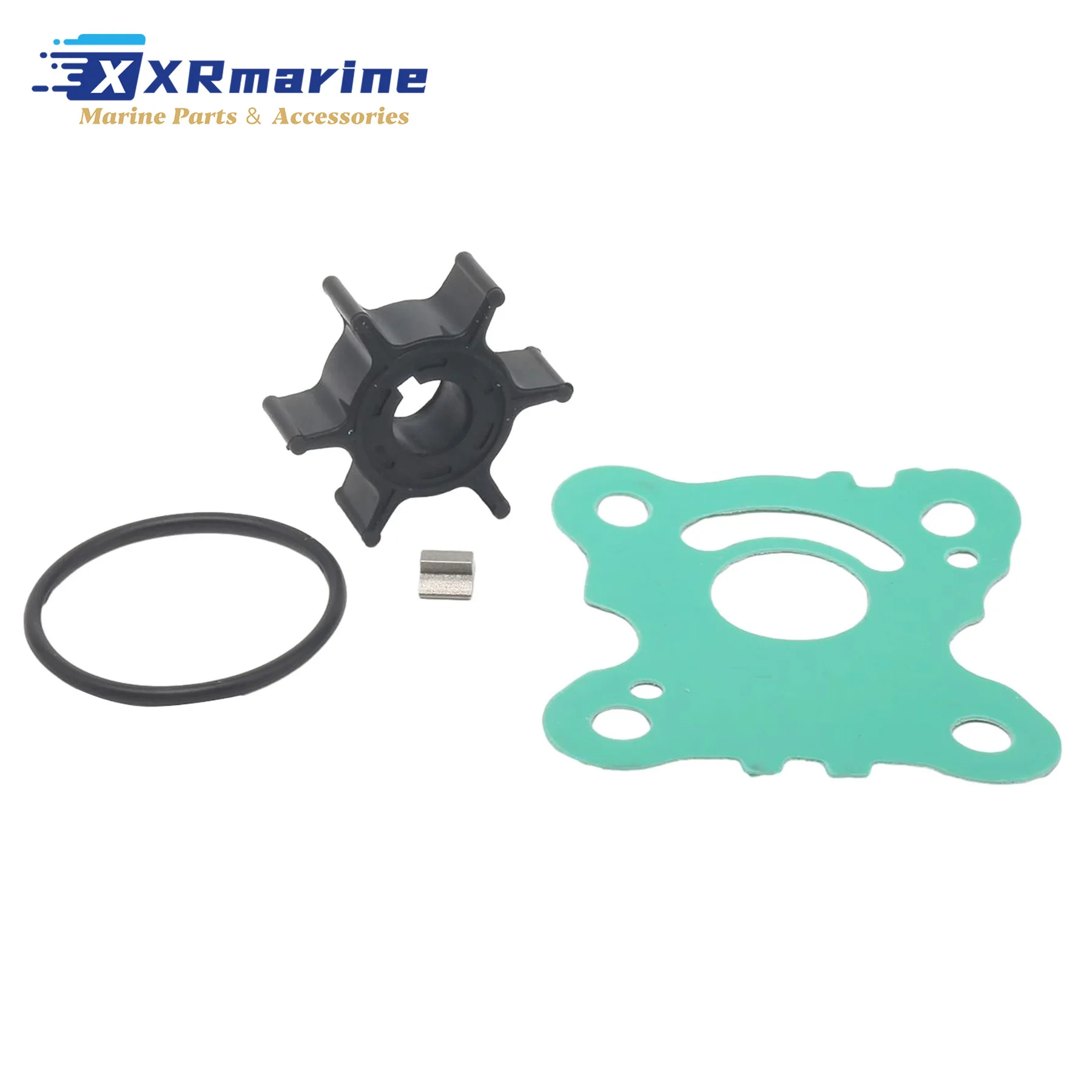 

Комплект для обслуживания рабочего колеса водяного насоса, совместимый с 4-тактными двигателями Honda BF8D BF9.9D BF15D BF20D, запчасть для лодочных моторов