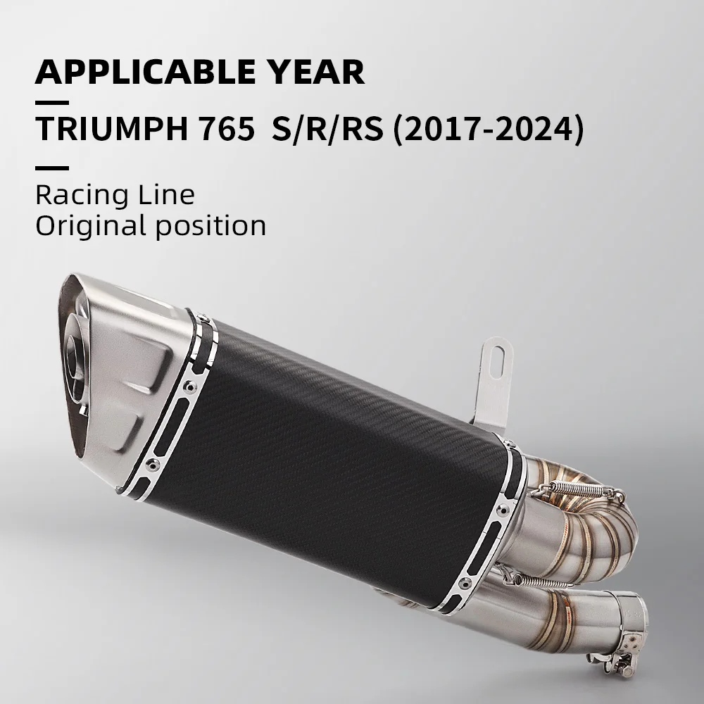 tuyau-d'echappement-central-pivotant-a-enfilage-m11-compatible-avec-triple-765-s-r-rs-2017-2024-modification-de-moto