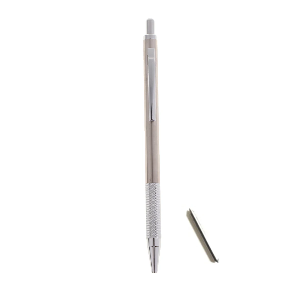 Alloy Tungsten Steel Scribe Pen Pocket Clip Etching Tool for Marking Hardened Steel Glass Ceramics