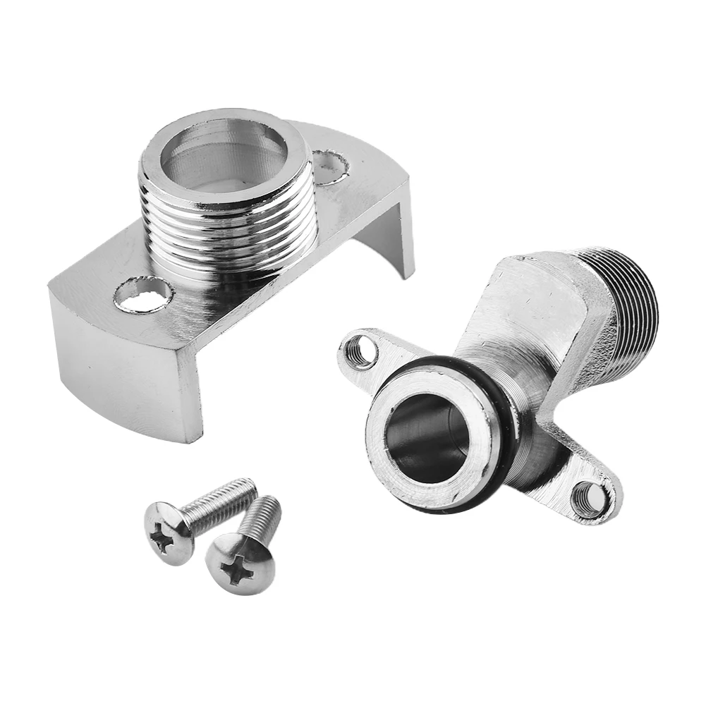 Angled Curved Foot Intake Pipe for Shower Systems Copper Material Suitable for Bent or Crooked Inlet Hose Replacement