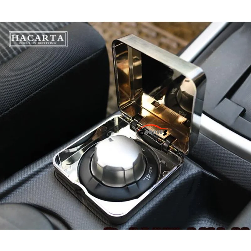 Chroem Color ABS Plastic 4WD Switch Cover For D-MAX For MU-X Protective Case Cover Sticker Car Accessory for D-Max Vehicle