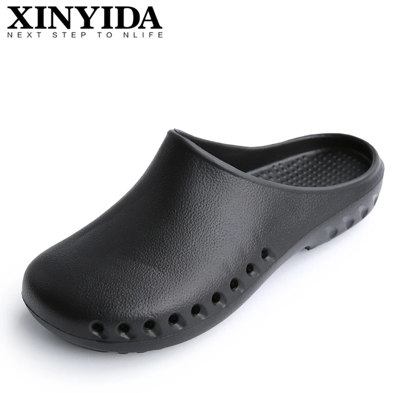 Hospital Medical Surgical Shoes Lab Operating Room Slippers Anti-slip Doctor Protective Shoes Kitchen Work Chef Shoes Men Women