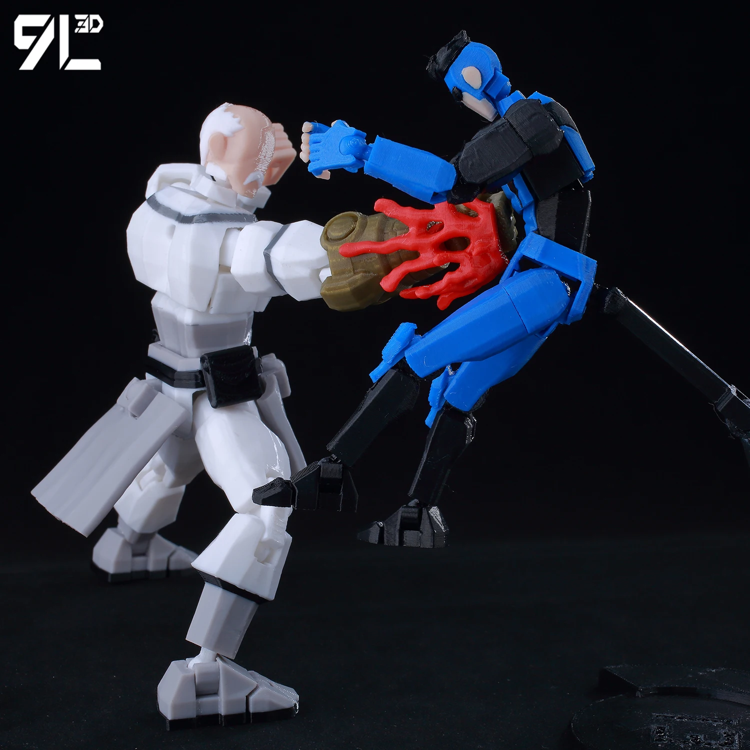 9L3D Titan13 ​ Invincible Boy Stop Motion Figuren Eltern Kinder Spiele Roboter Artikulieren Spielzeug Limited Edition Sammlerstück Lucky13
