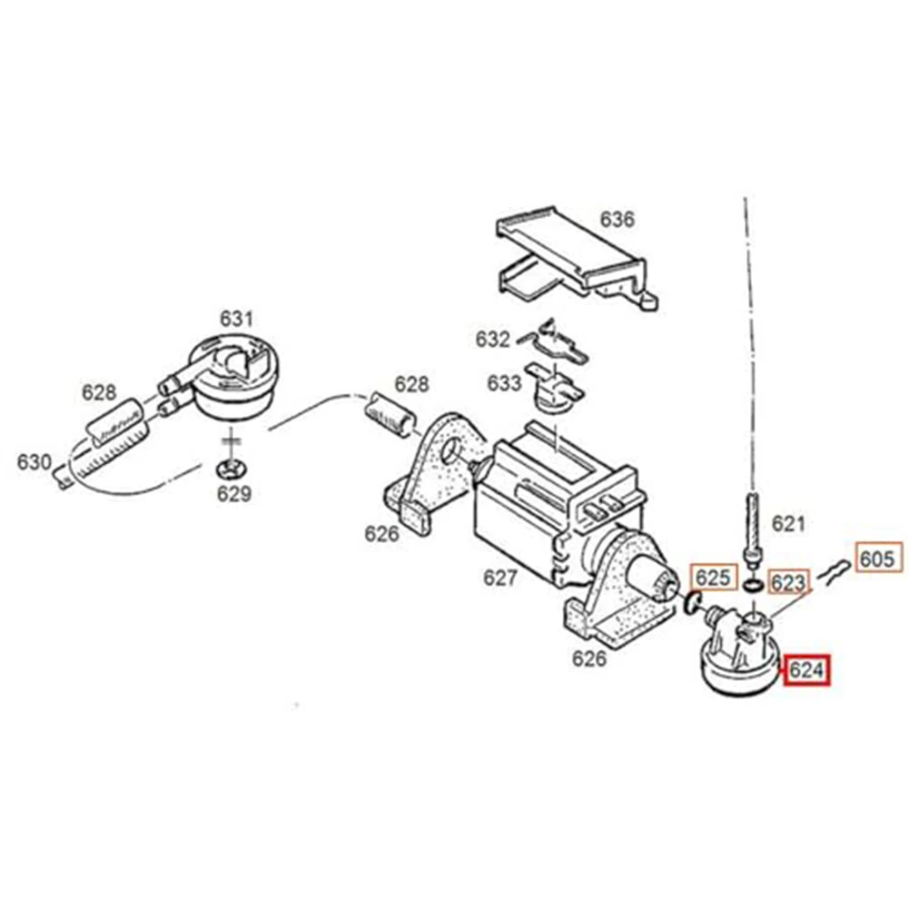 Membrane Regulator and Pressure Regulator Kit for NIVONA Fully Automatic Coffee Machines Fix Fill System Error