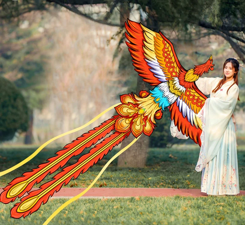Phoenix kites flying butterfly kites for adults kites fabric Chinese kite string single line kite parachute buggy kite weifang