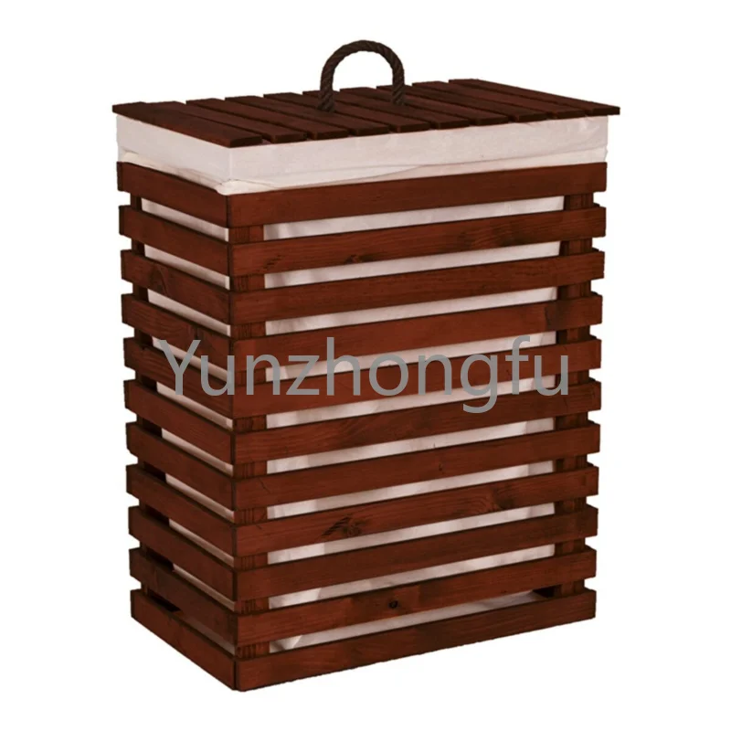 

Waterproof Home Laundry Basket Folding Natural Oval Bathroom Bamboo Laundry Dirty Basket Collapsible Large Laundry Basket