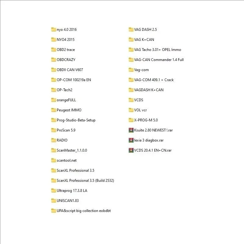IMMO OFF+DASH + IMMO SOFTWARE 32GB + AIRBAG CRASH CLEAR + MMO OFF SOFTWARES FILE PACKAGE Immo Airbag DASH MILLEAGE CORRECTION